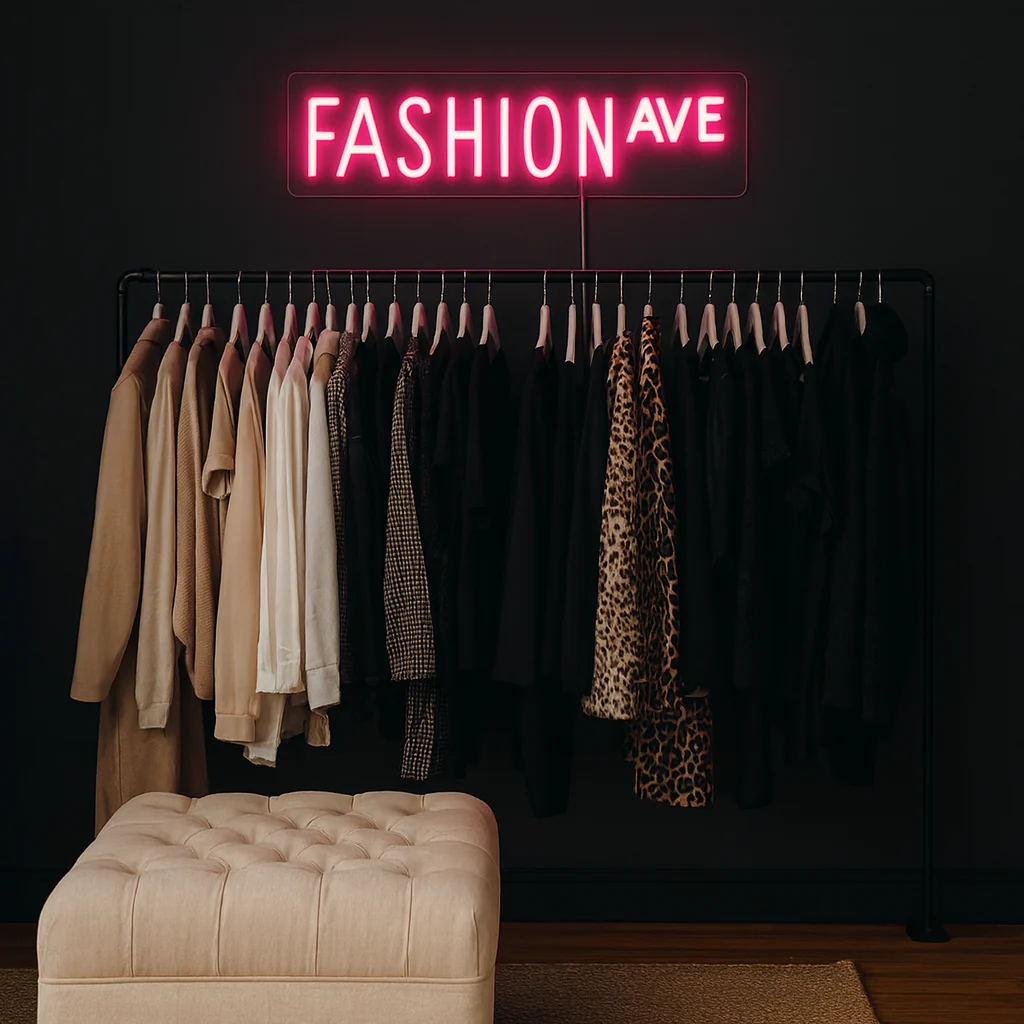 Neonskylt Fashion Avenue