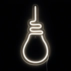 Neonskylt Glödlampa