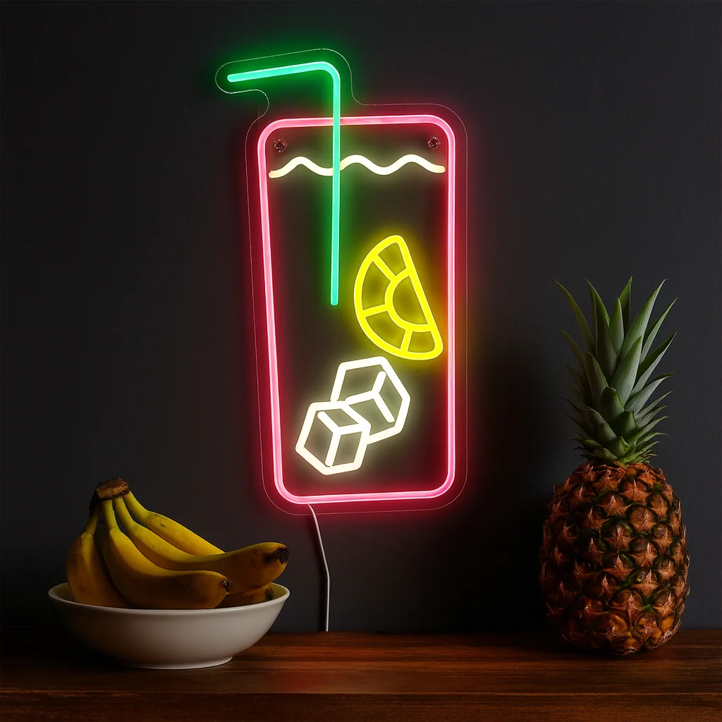 Neonskylt Cocktail