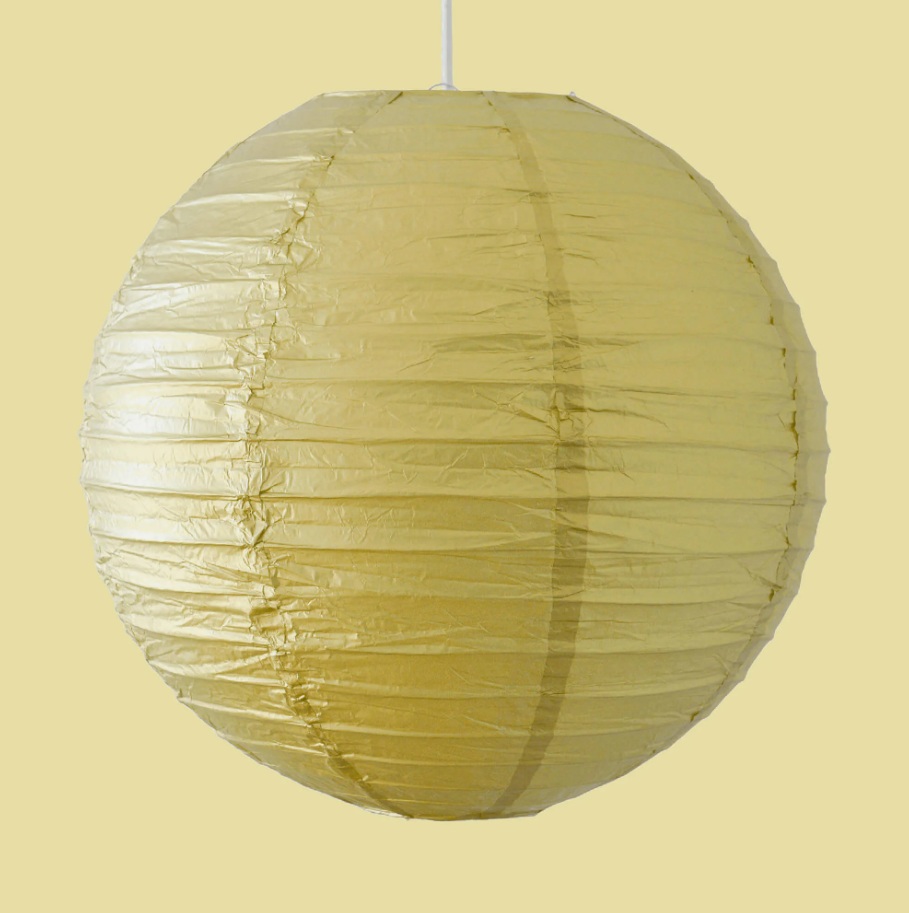 Rislampa Guld 30cm