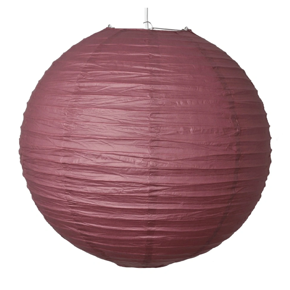 Rislampa bordeaux 40cm
