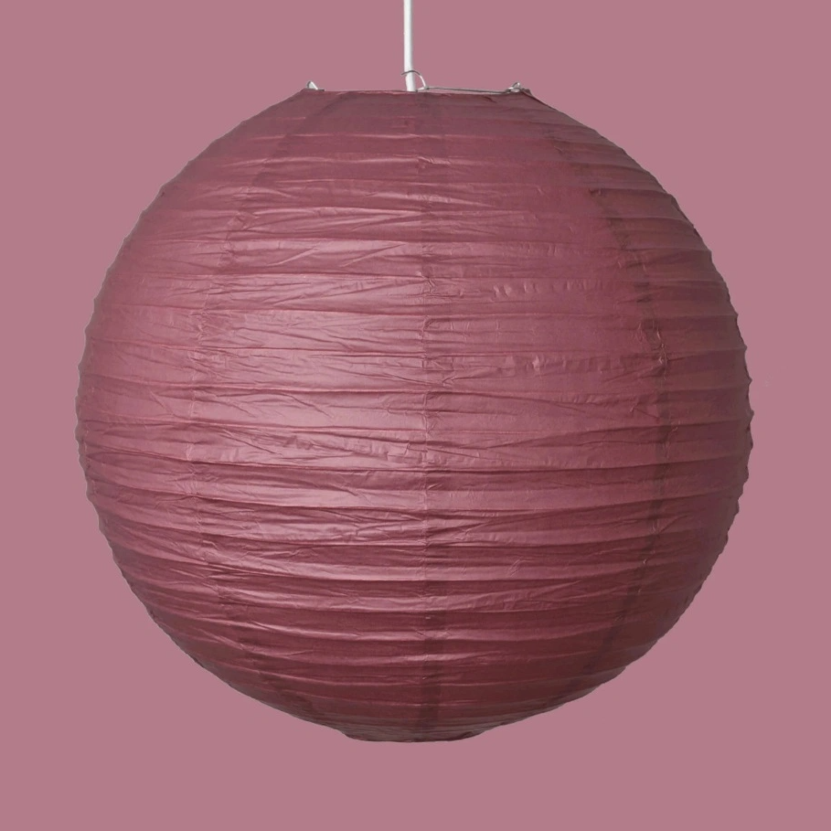 Rislampa bordeaux 40cm