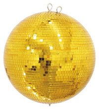 Discokula 40cm guld