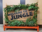 Skylt Welcome to the jungle