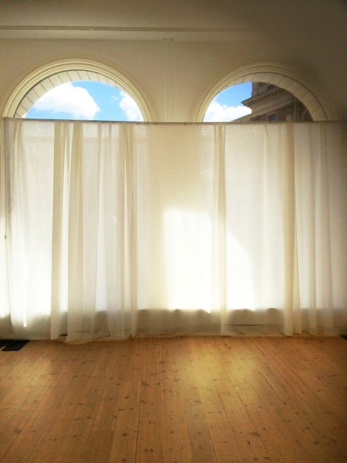 Voile tyg Cloud Dancer