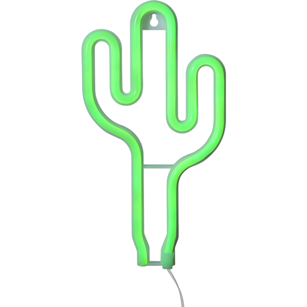 Kaktus grön neon