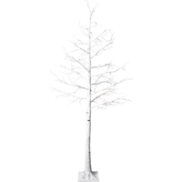 Ljusträd vit björk 210cm