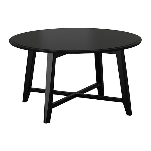 Soffbord svart runt