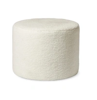 Sittpuff Teddy vit