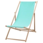 Solstol turkos canvas