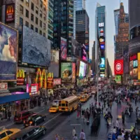 Backdrop New York Times Square