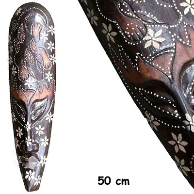 Mask afrikansk