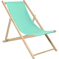 Solstol mintgrön canvas