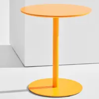 Sidobord brandgult