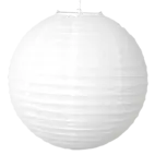Rislampa vit 45cm