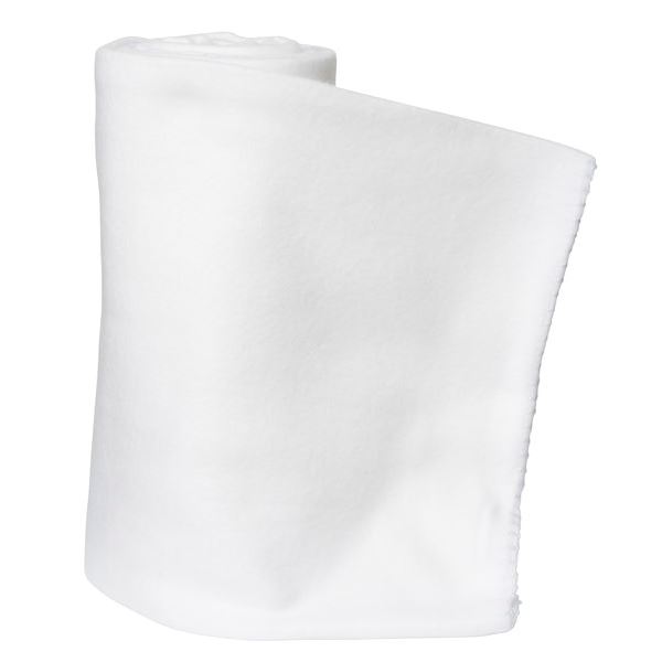 Filt vit fleece
