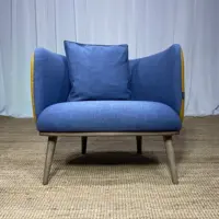 Fåtölj Etno blå