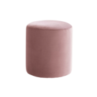 Sittpuff sammet rosa