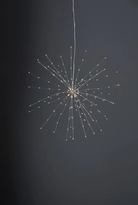 Firework LED silver