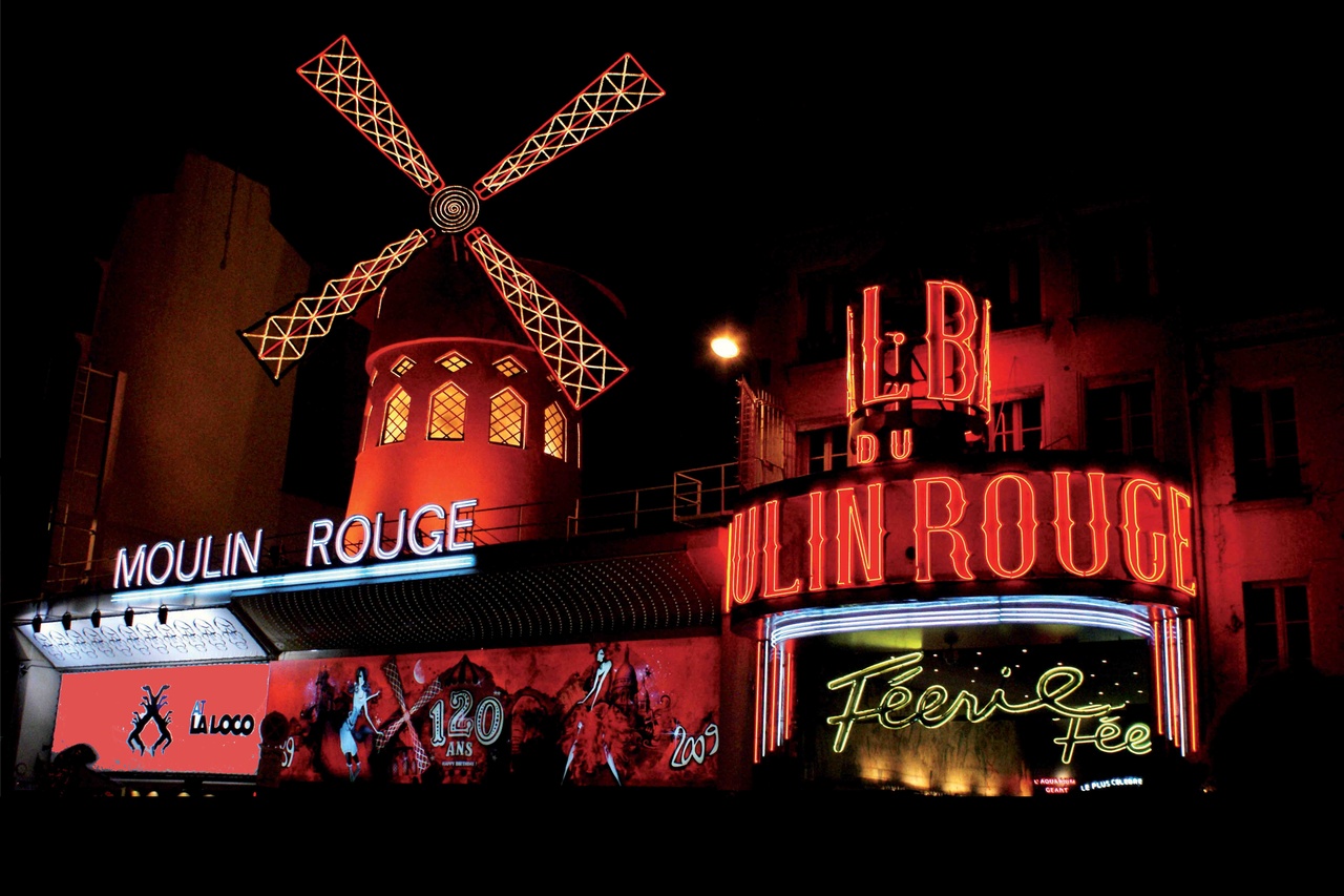 Backdrop Moulin Rouge