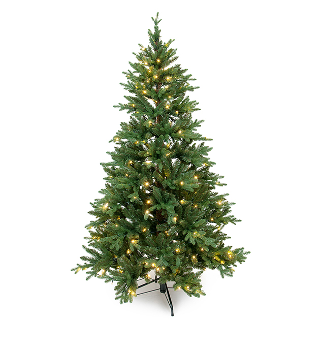 Gran grön 400 LED 240cm