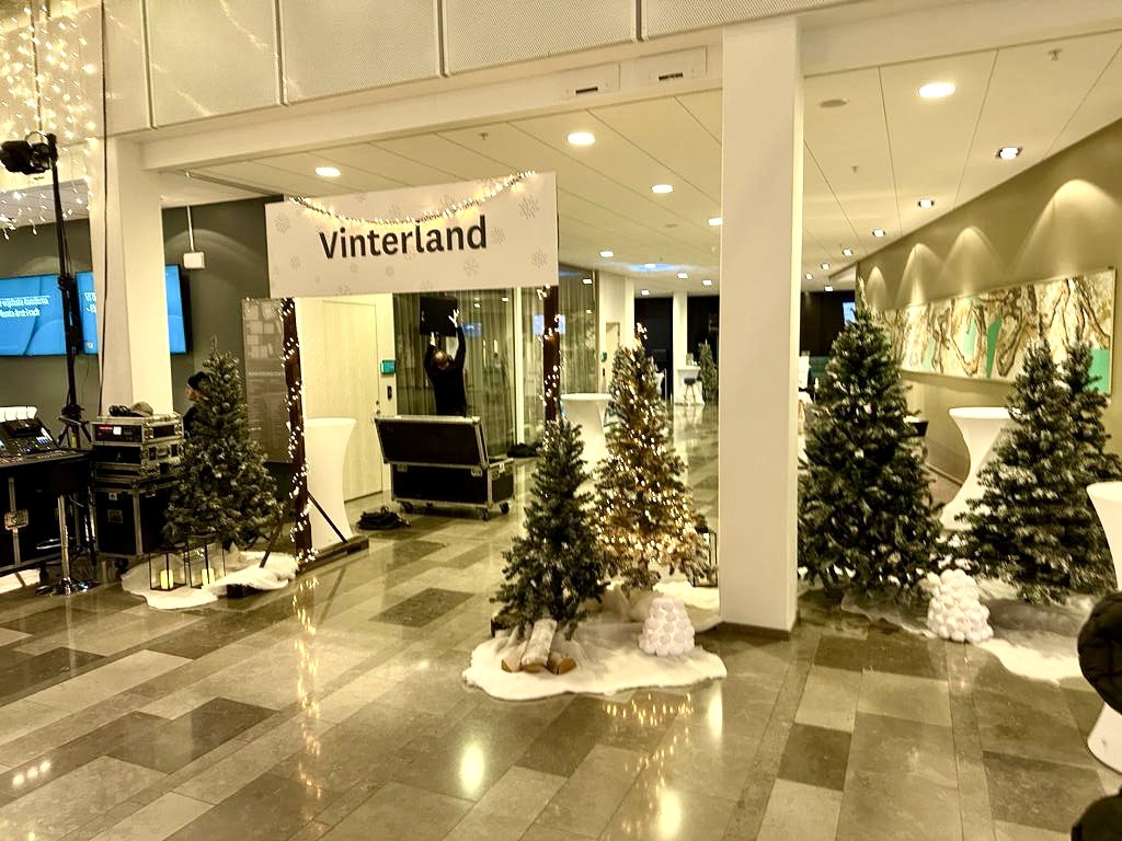 Portal trä jul/vinter