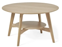Soffbord ljus ekfaner 85cm