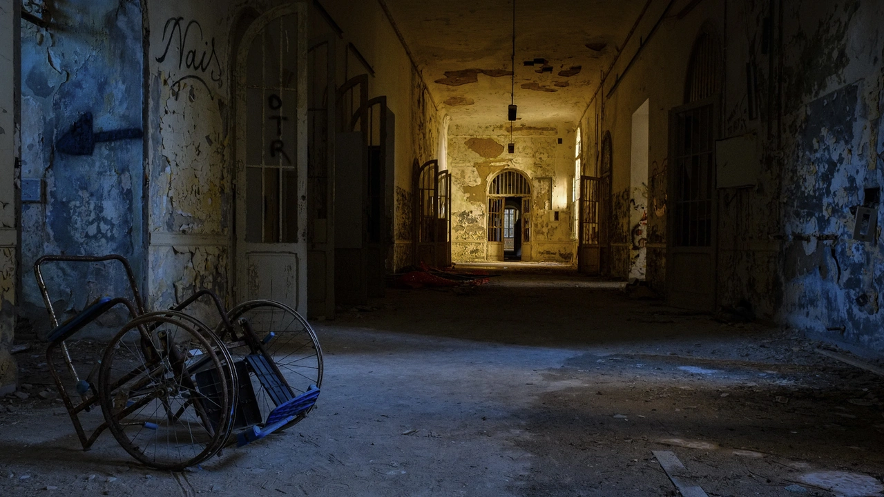 Backdrop Mental Hospital