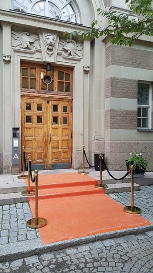Eventmatta Orange