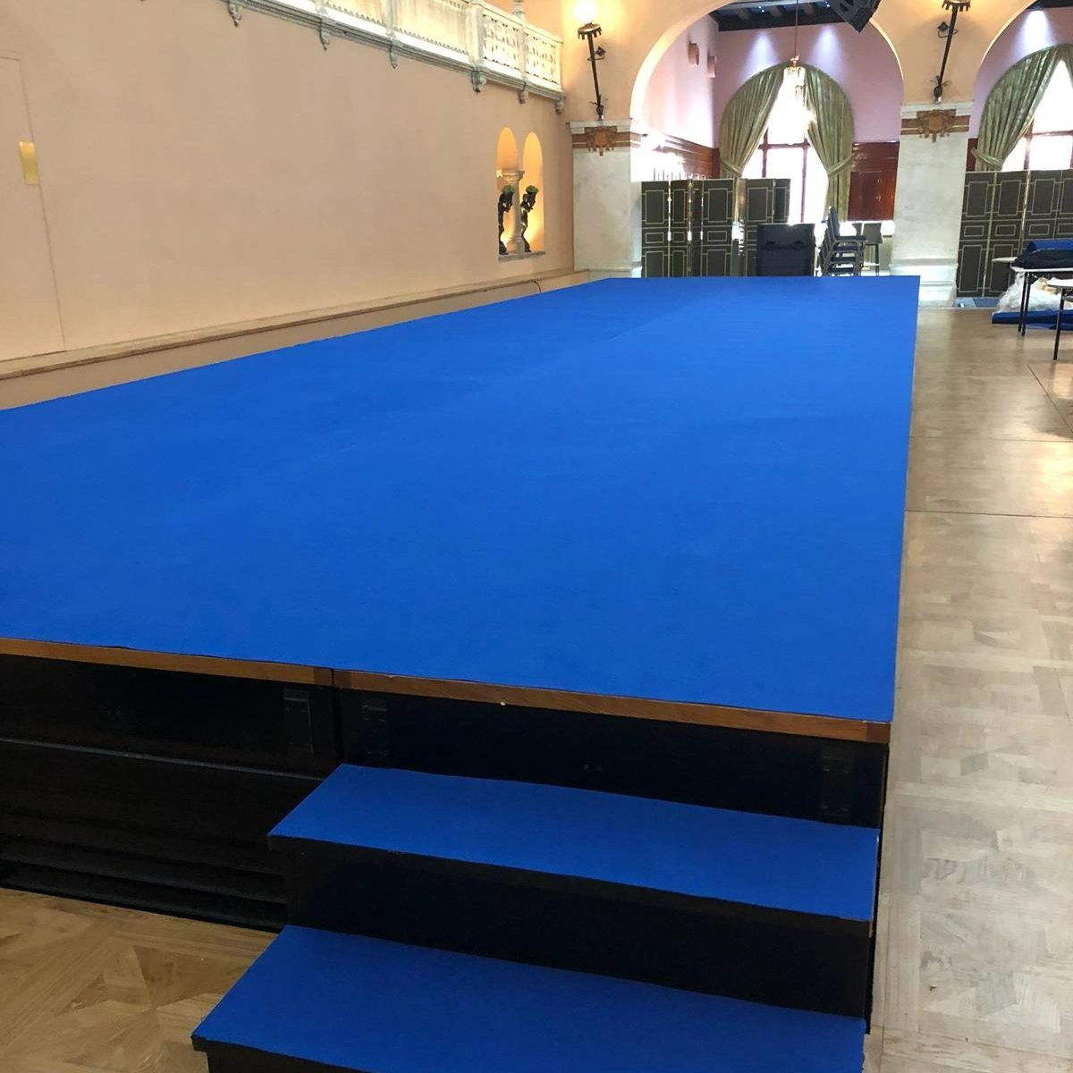 Eventmatta Blå