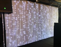 LEDgardin vit 1m x 2m