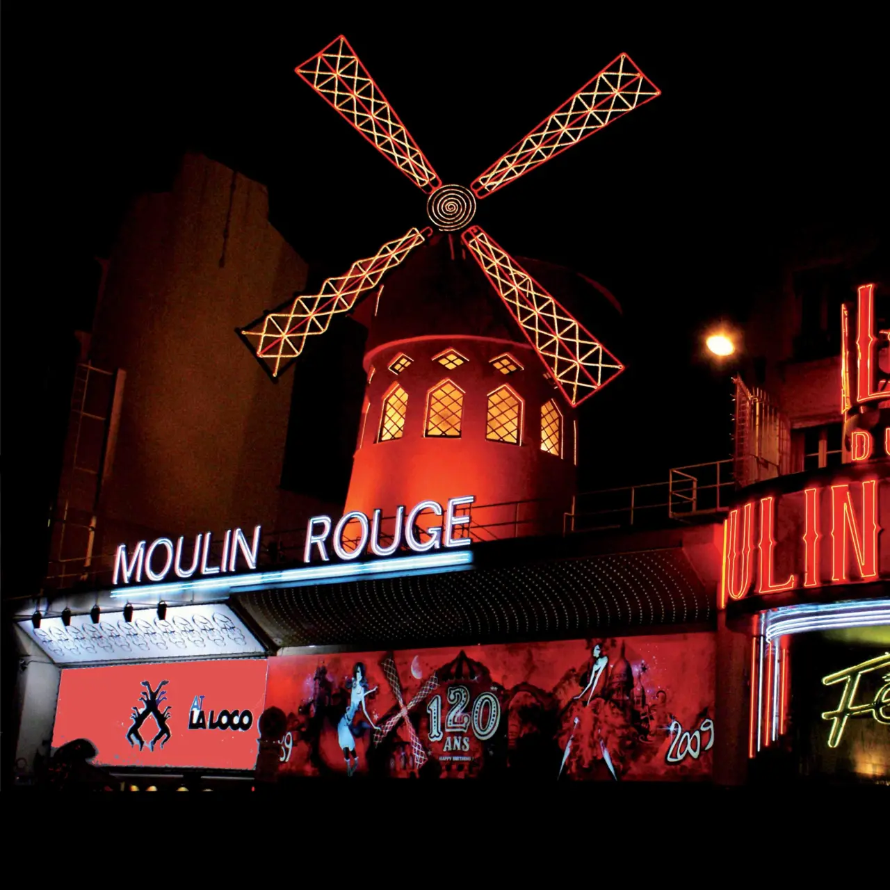 Backdrop Moulin Rouge