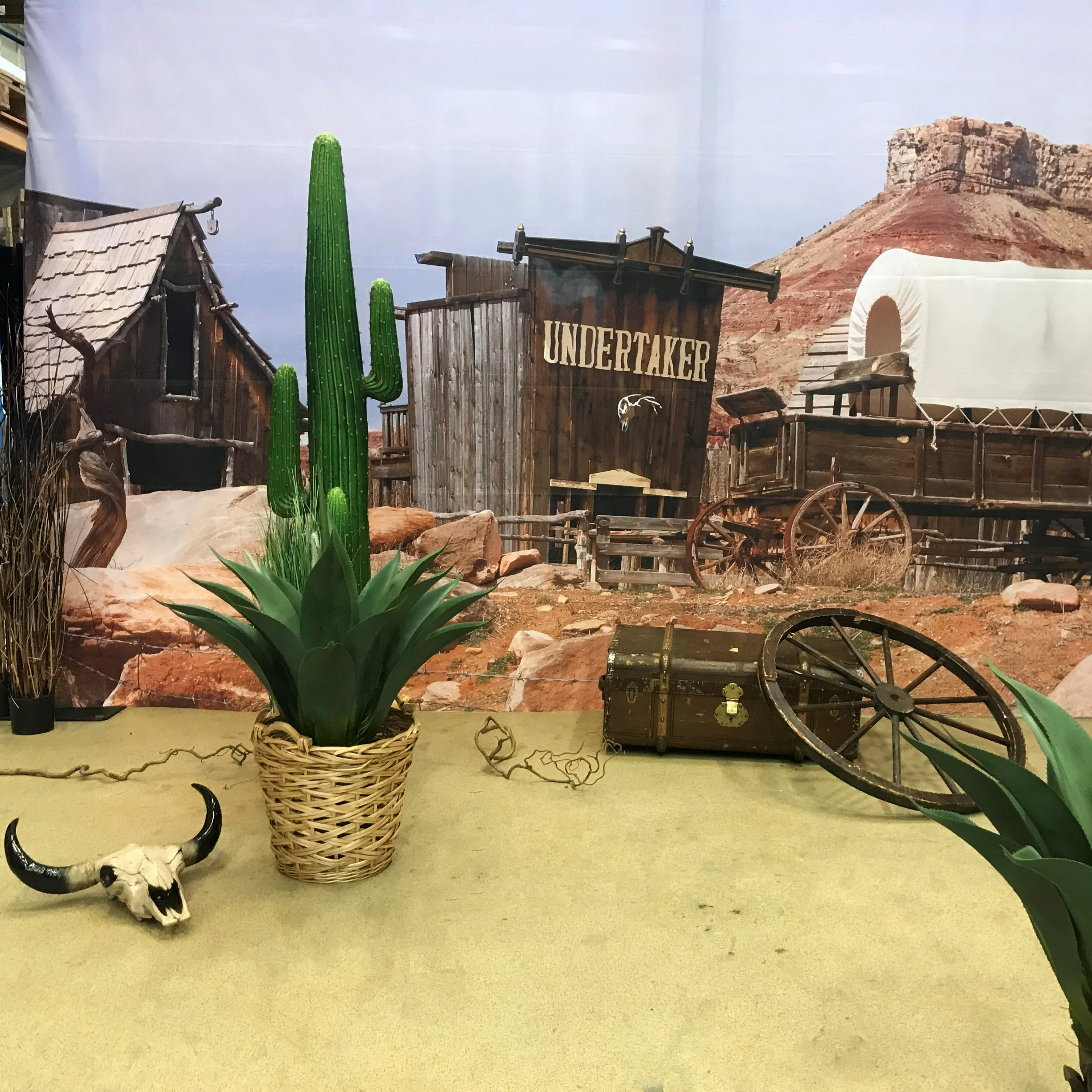 Backdrop Western Undertaker