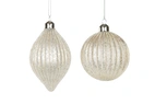 Julgranskulor Silver