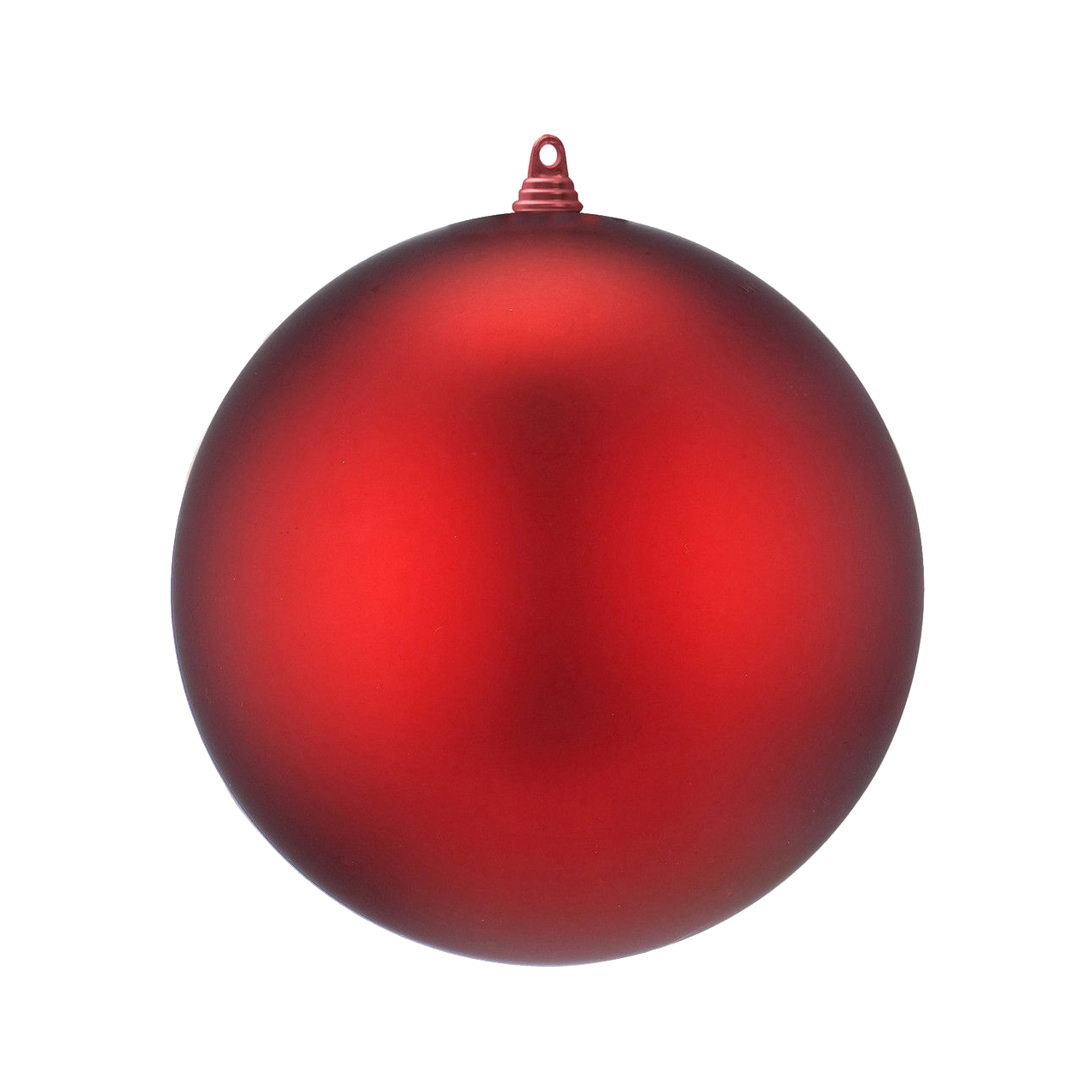 Julkula 30cm röd matt