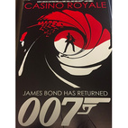 Filmaffischer James Bond