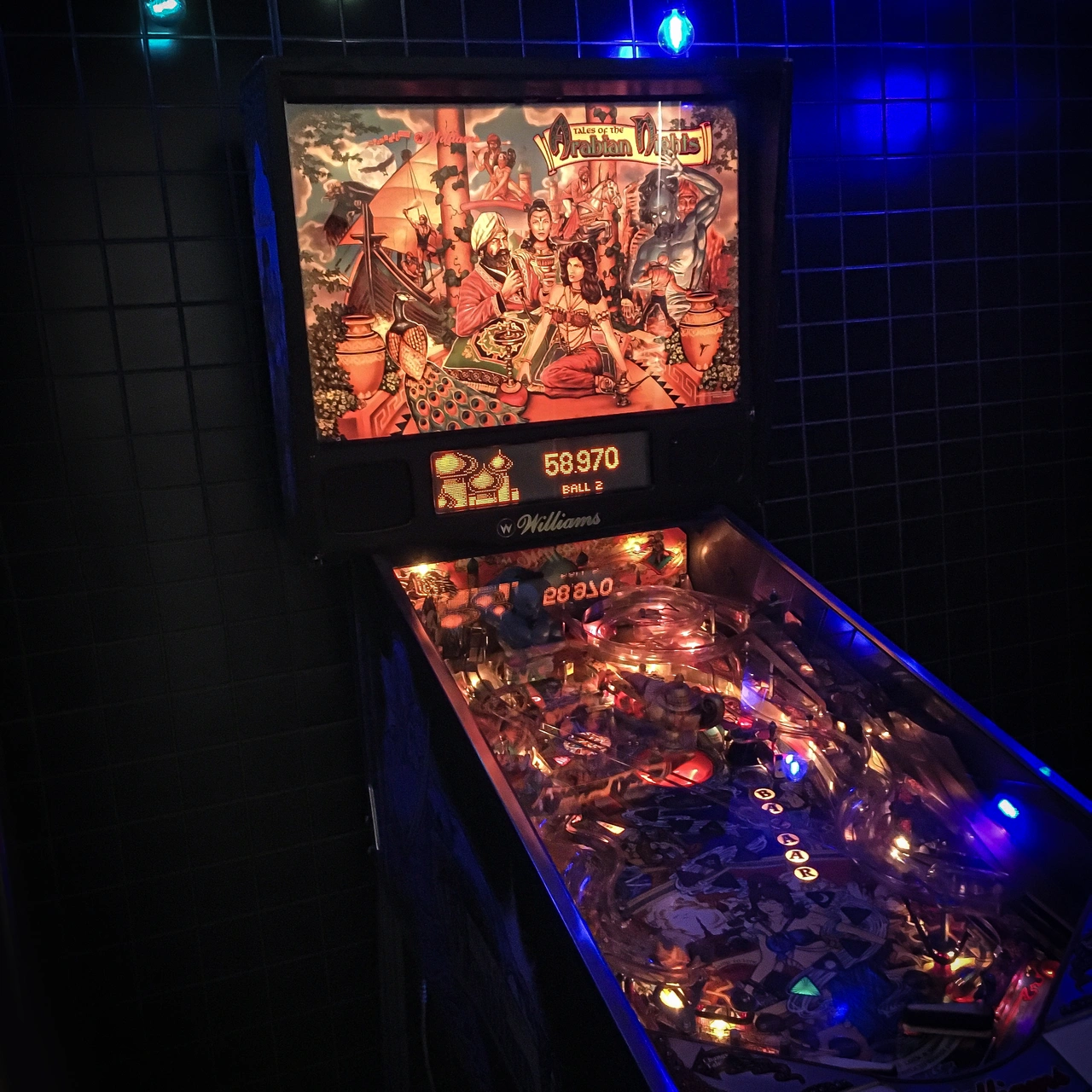 Flipperspel Arabian Nights