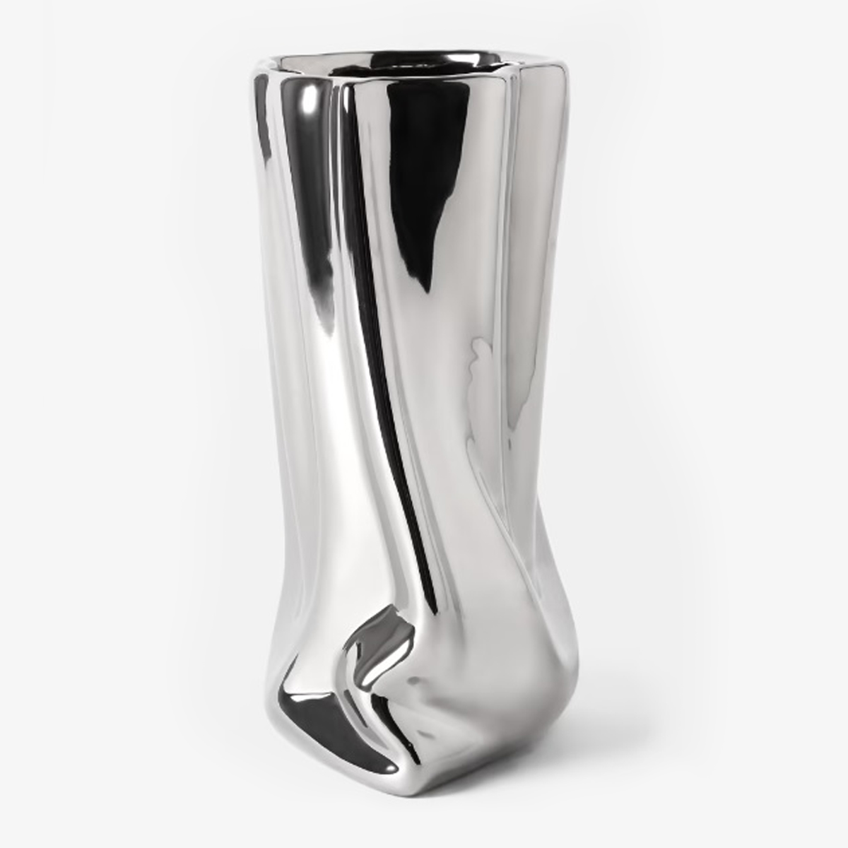Vas silver metallic