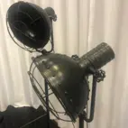 Golvlampa industri vintagestil
