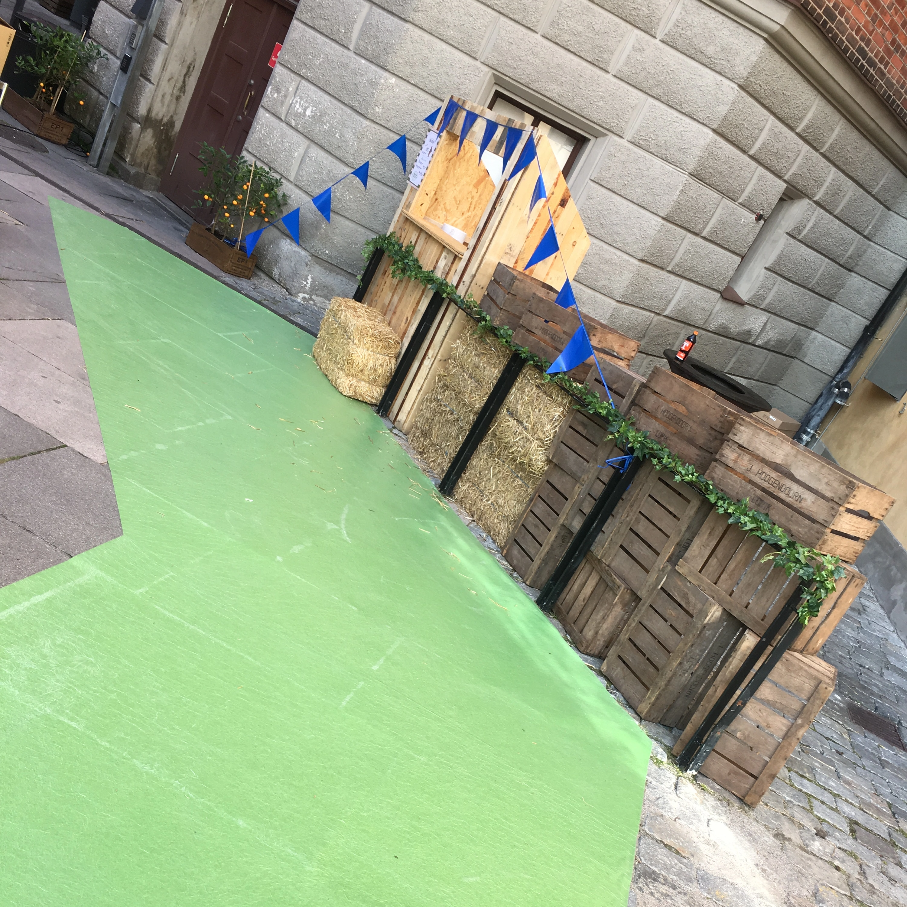 Eventmatta Grön
